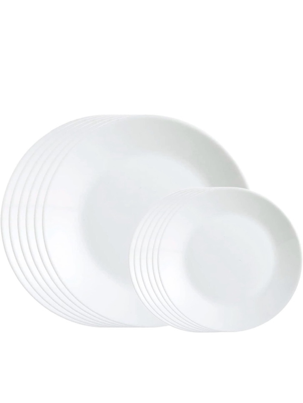 12 PCs. CORELLE plates.✨6 dinner plates + 6 bread & butter plates ✨